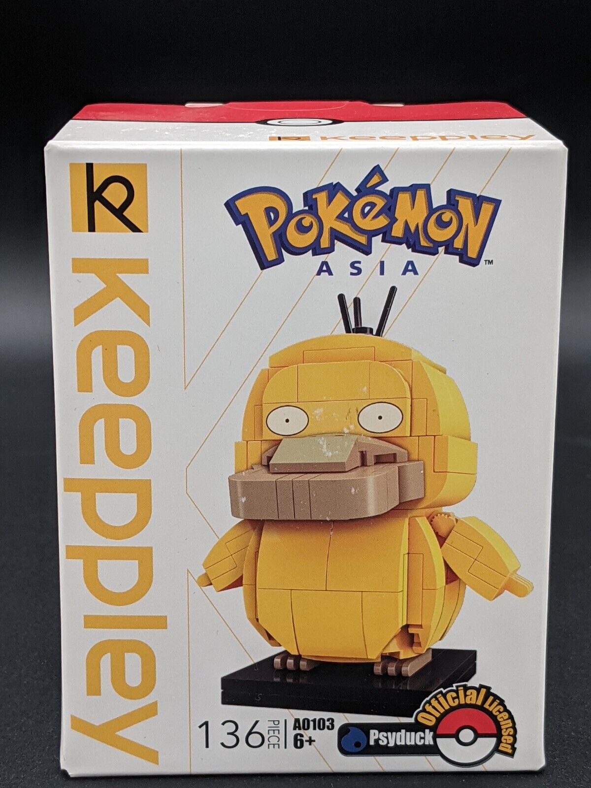 Authentic Official Licensed Qman Keeppley Pokemon Kuppy-Psyduck A0103 