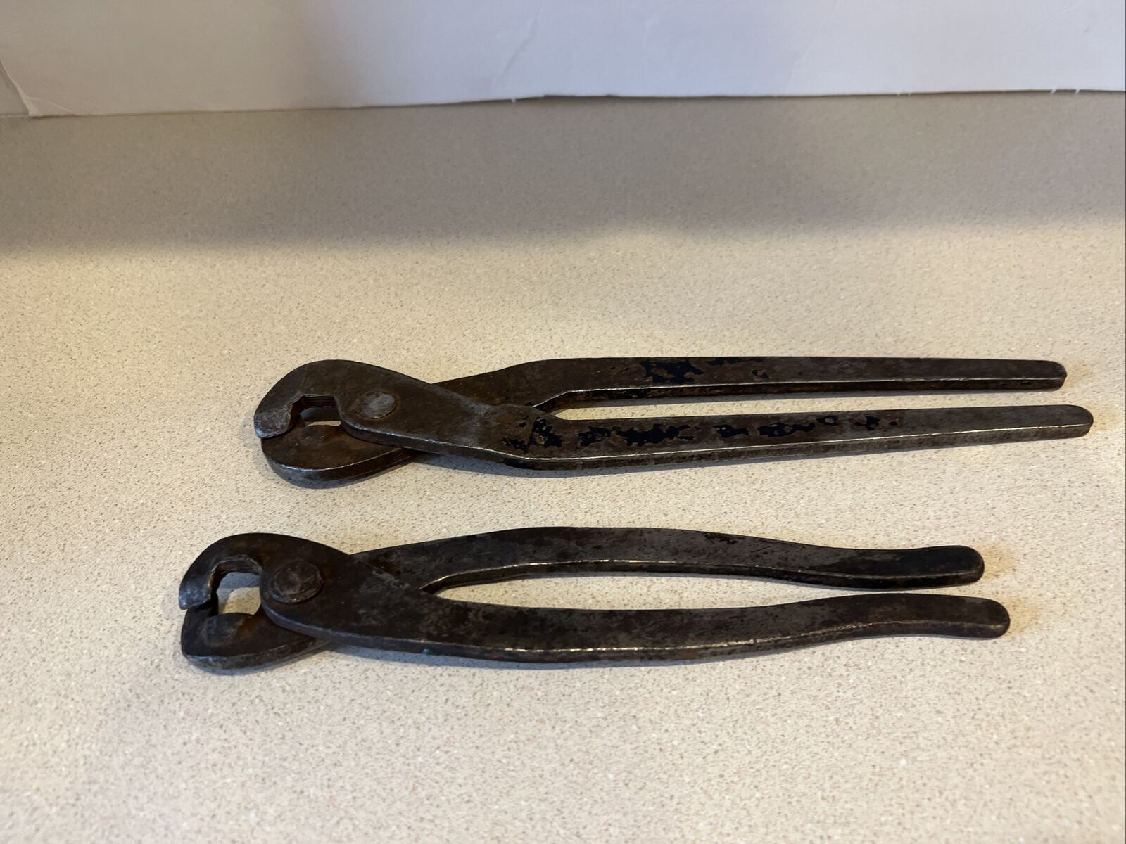 Pair of  Antique Weed Tire Chain Pliers Snipping Pincher