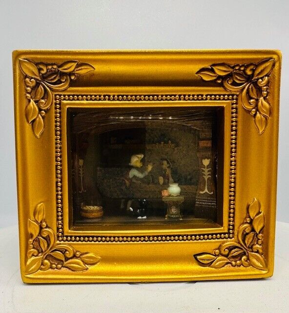  Disney Parks  Gallery of Light Geppetto Paints Pinocchio, By Olszewski NEW RARE