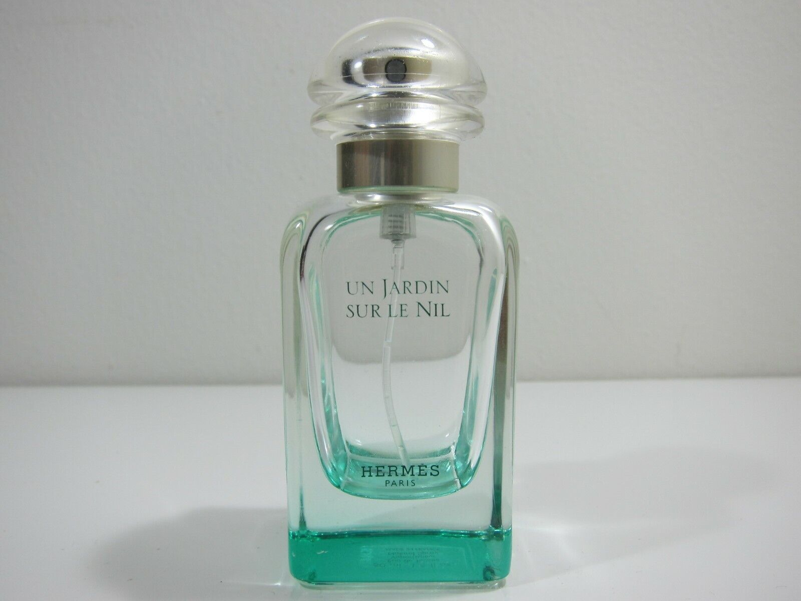 Hermes UN JARDIN SUR LE NIL Perfume 50ml 1.6 fl.oz. Empty Bottle for Collectors