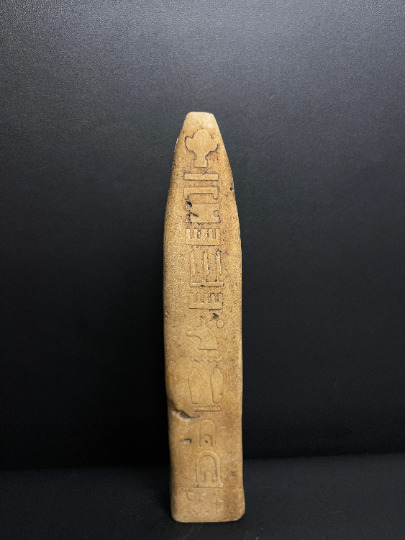 Ancient Egyptian Hand made Obelisk with Egyptian hieroglyphs