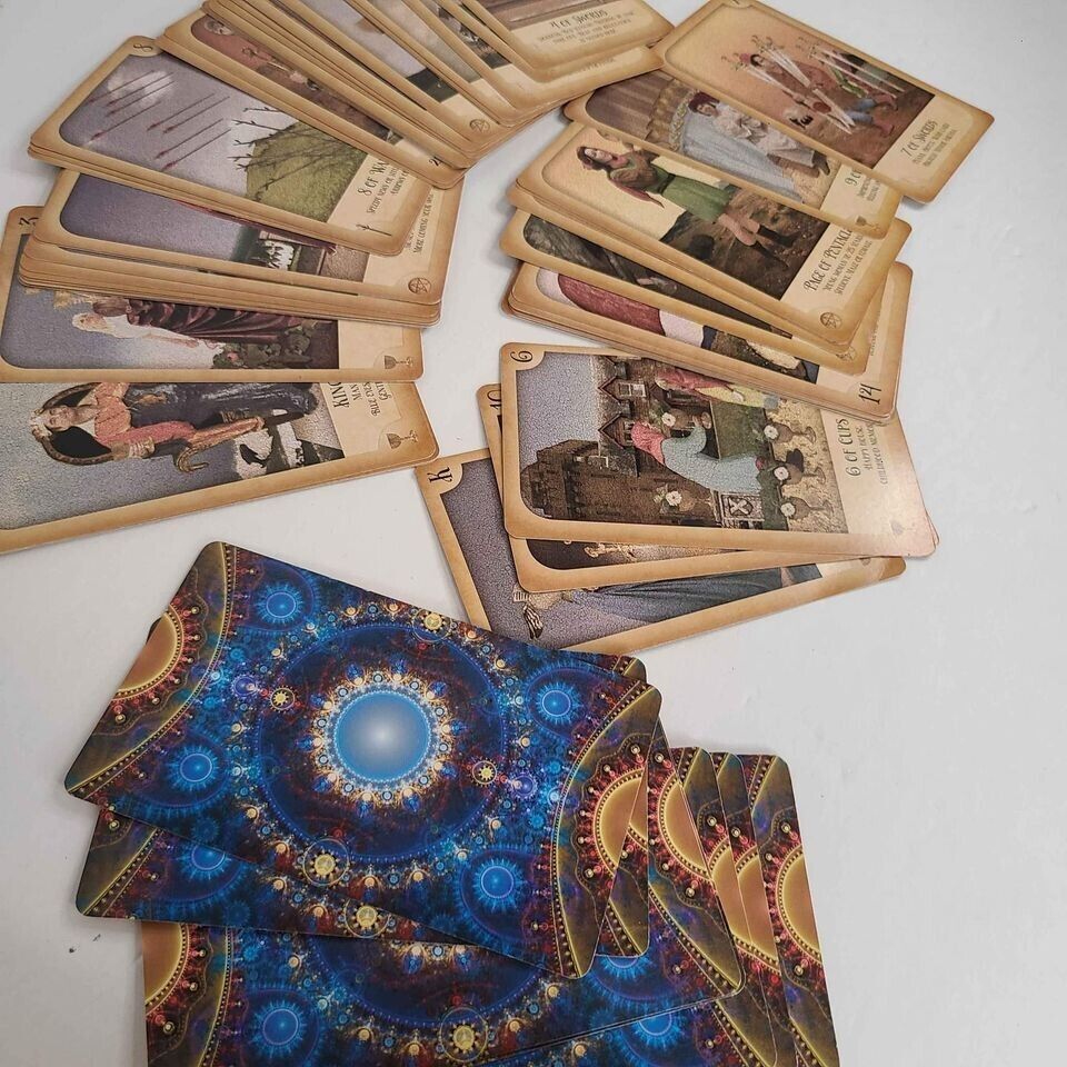 Secrets of Tarot Card Deck 78 Cards Tarot Horoscope Astrology Full Set Fractals