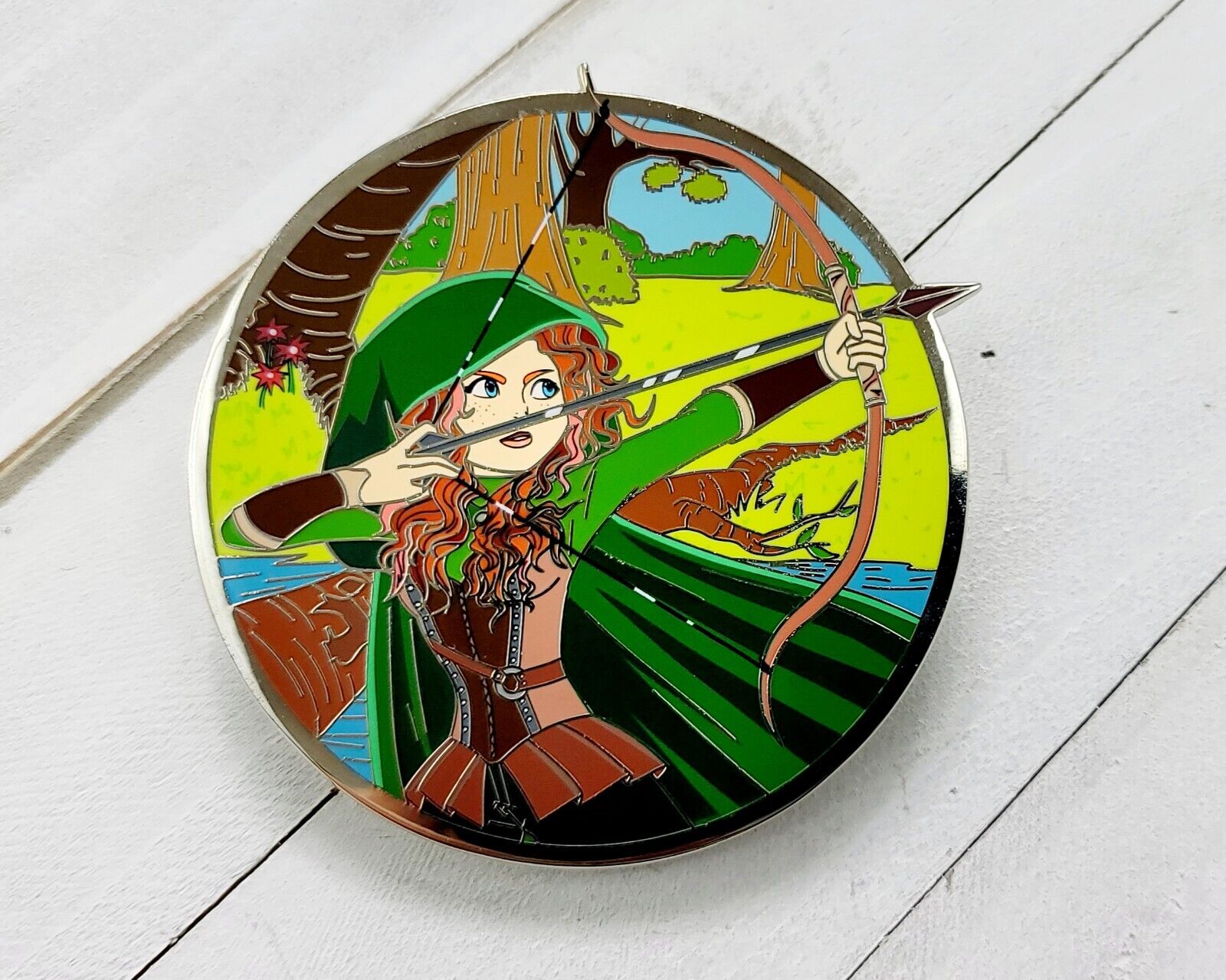 Merida Fantasy pin, Brave disney pin