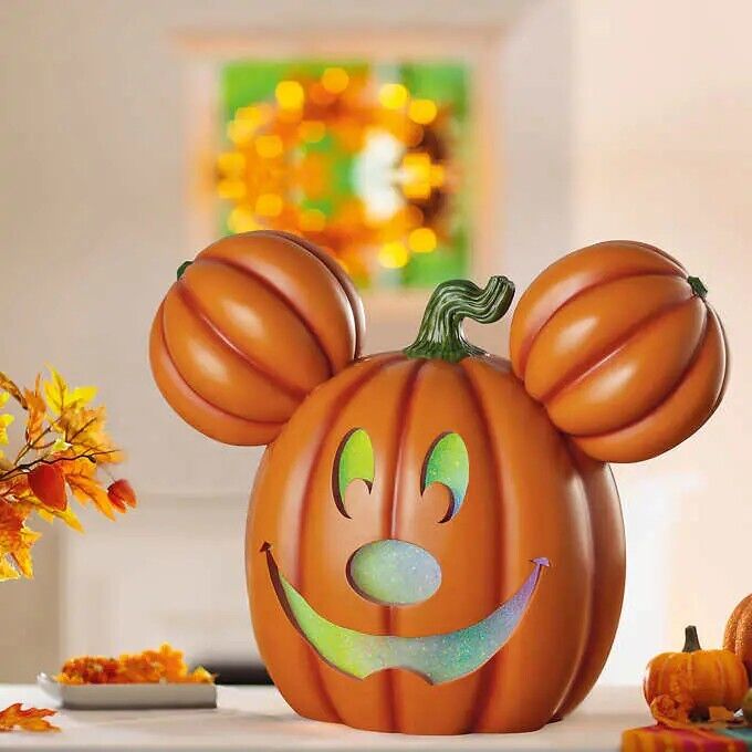 Disney Mickey Pumpkin Light Up Jack O Lantern Costco 2024 SOLD OUT HALLOWEEN