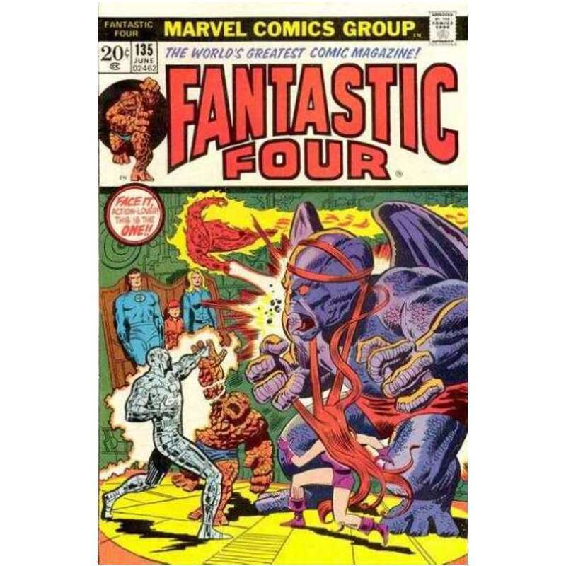 Fantastic Four (1961 series) #135 in VF minus condition. Marvel comics [j|