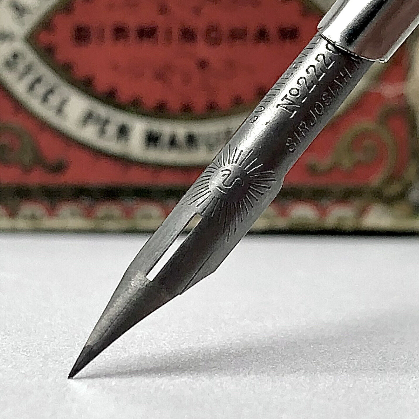 Vintage Sommerville & Co No. 2220 F Pen Nibs Sir Josiah Mason Dip Pen Nibs