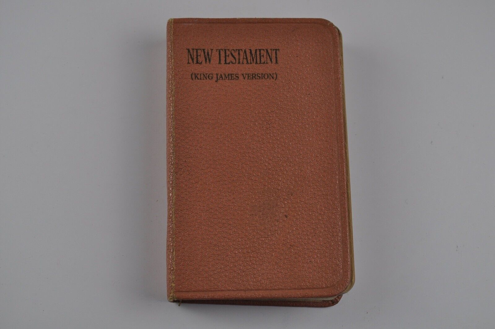 Vintage New Testament King James Pocket Size Bible 
