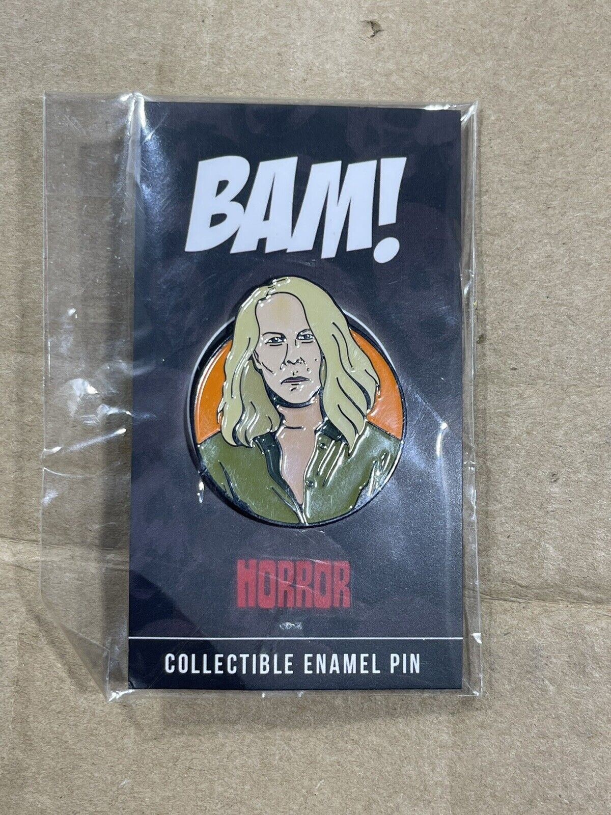 Bam Horror Box Halloween Laurie Strode Enamel Pin