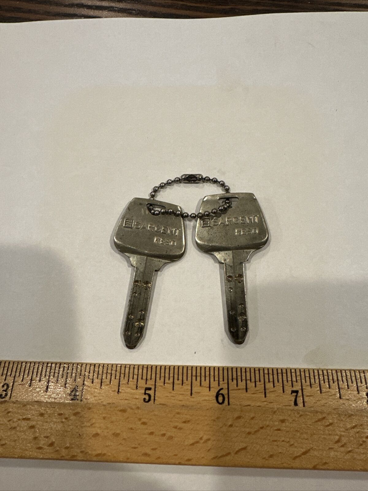 Vintage Sargent Keso Dimple Key Lots Of 2 G