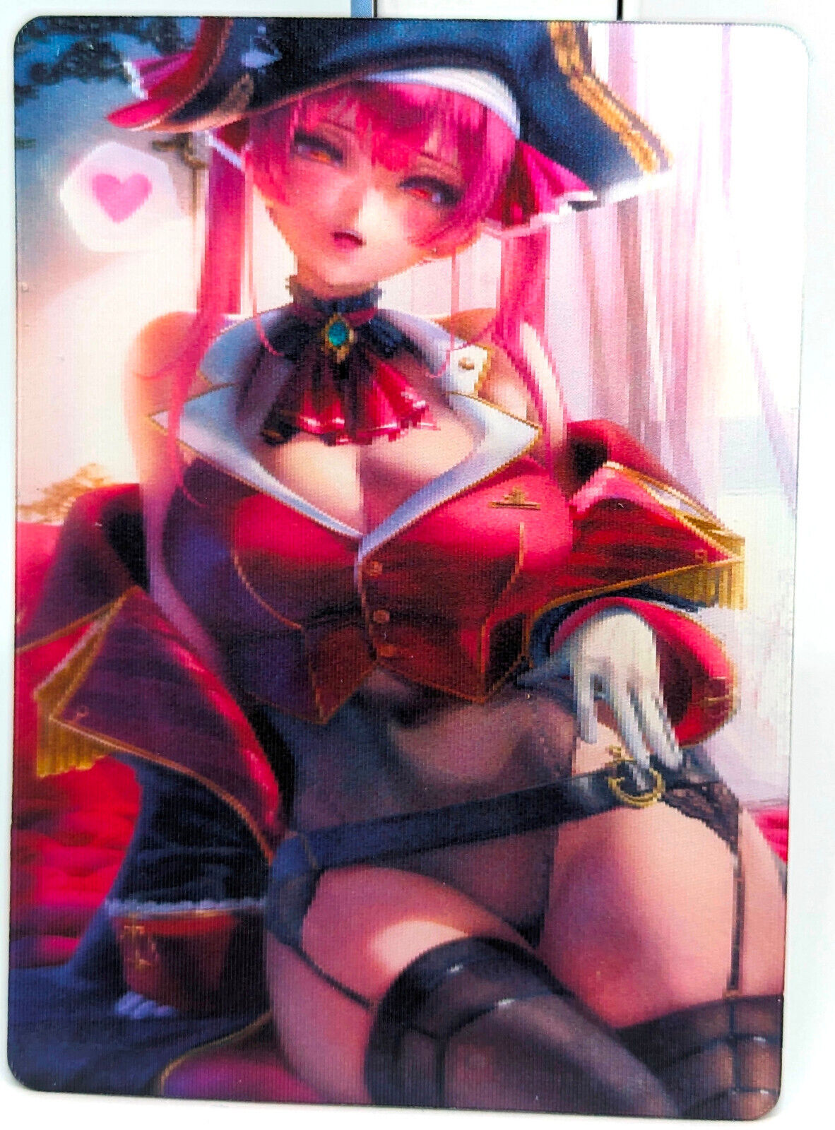 Sexy Anime ACG Lewds - Lone Wolf 3D Lenticular Reveal - Pirate Girl