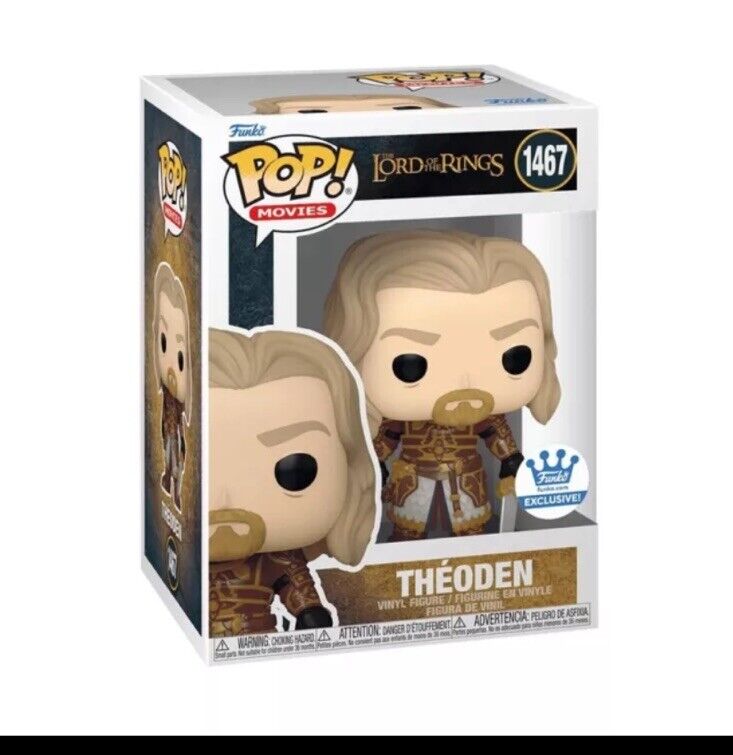 PREORDER Funko Pop Lord of the Rings #1467 THEODEN Exclusive Pop King of Rohan
