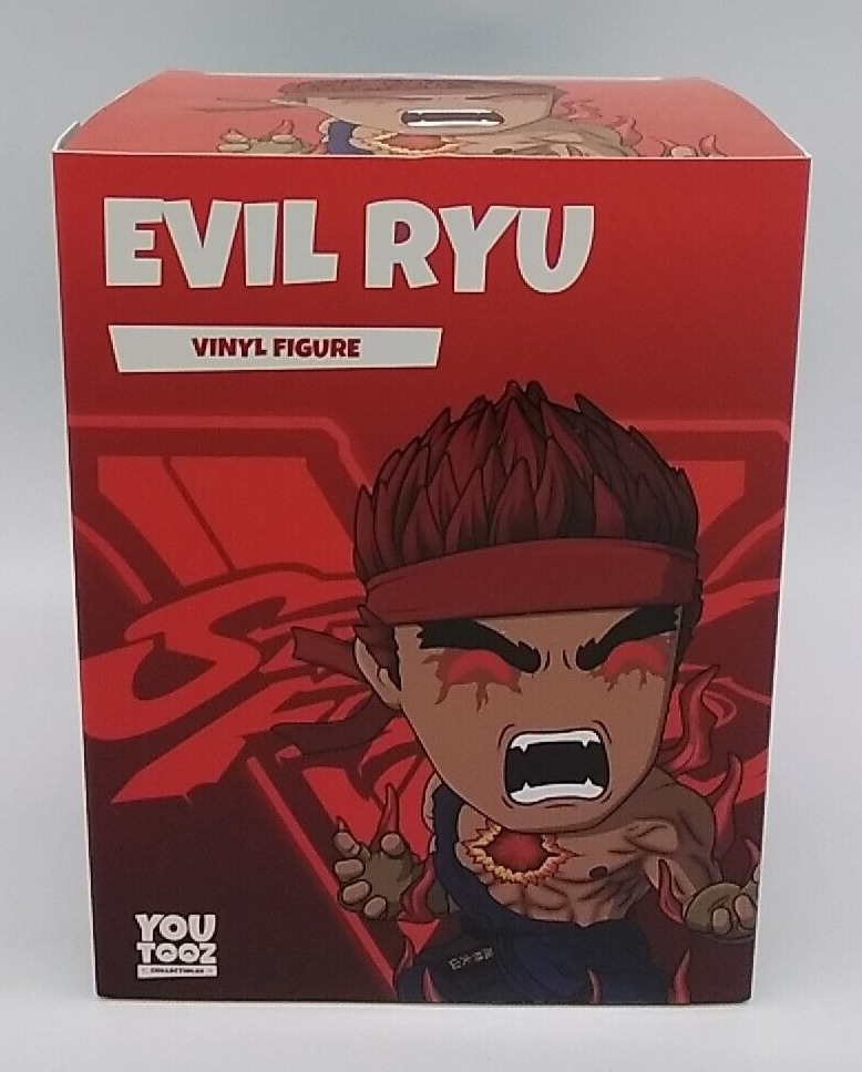 YouTooz Collectibles Street Fighter Evil Ryu #0 Vinyl Figure NIB