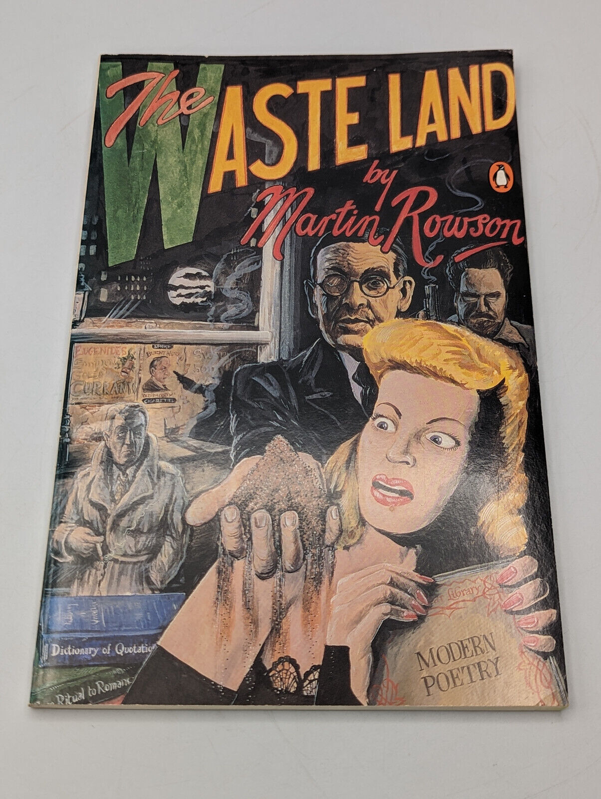 The Wasteland (HarperCollins, 1990) Martin Rowson - Excellent Condition