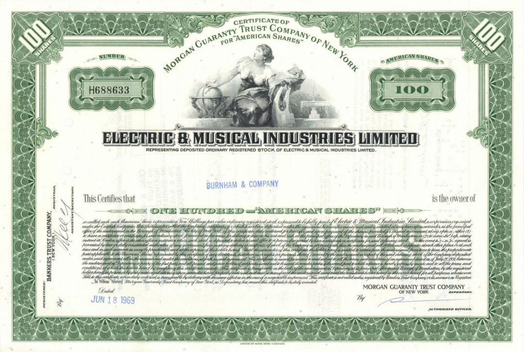 Electric & Musical Industries Ltd. - First to Record the BEATLES - EMI - 1960\'s 