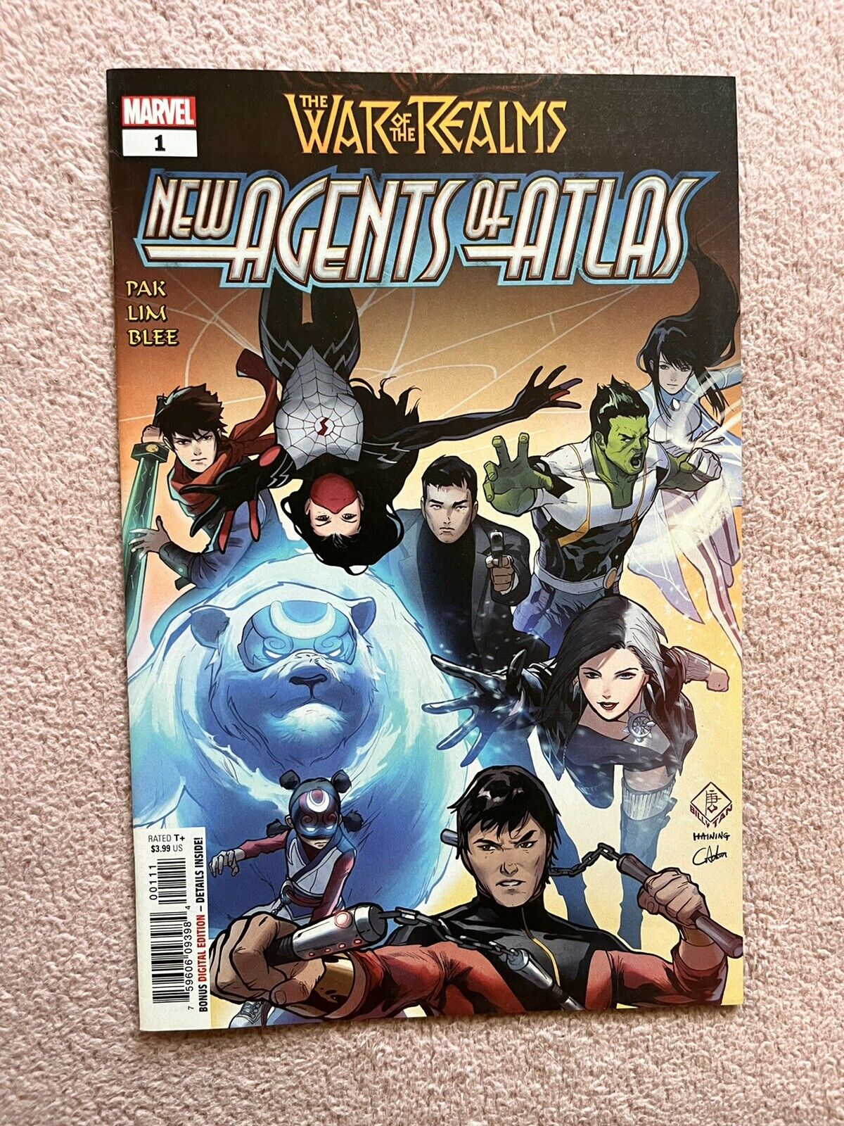 War Of The Realms New Agents Of Atlas #1 (2019) 1st Print 1st Luna Snow NM