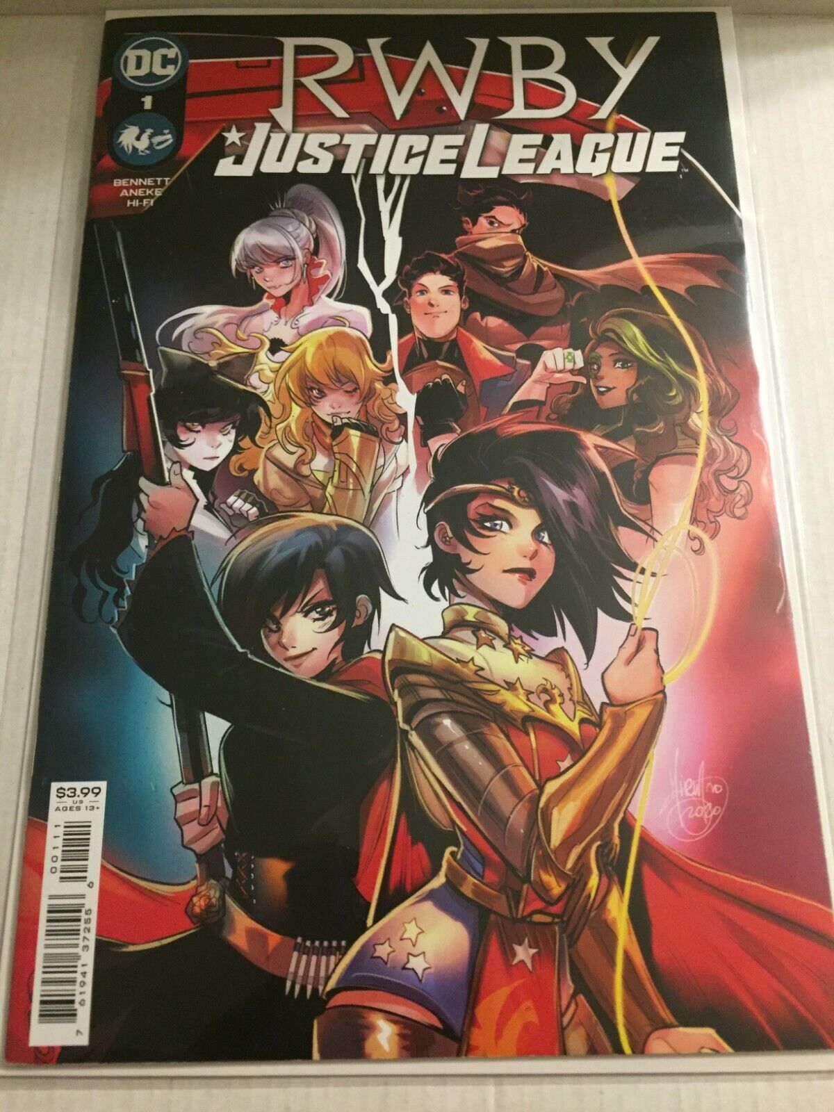 2021 DC Comics RWBY Justice League #1