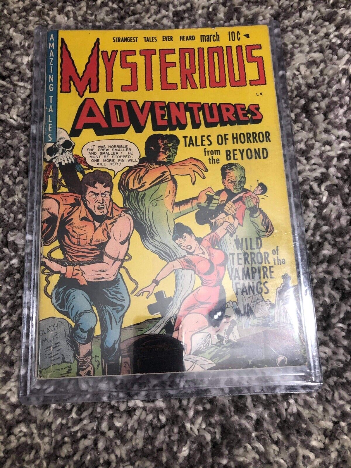Mysterious Adventures 1 : Tales Of Horror From The Beyond