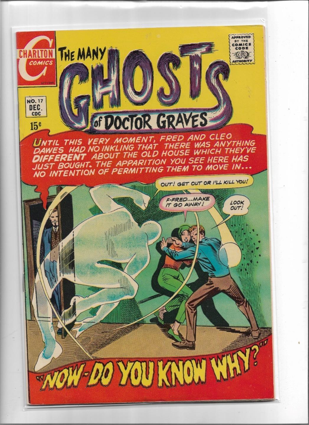 THE MANY GHOSTS OF DR. GRAVES #17 1969 VERY FINE+ 8.5 3638