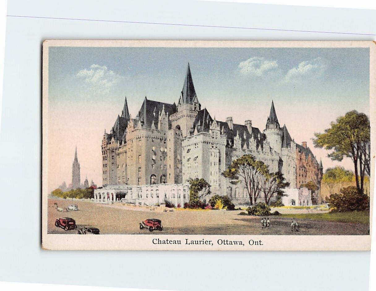 Postcard Chateau Laurier Ottawa Ontario Canada