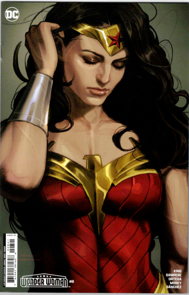 WONDER WOMAN #8 1:25 JOSHUA SWAY SWABY VARIANT COVER STUNNING 2024 DC 041324