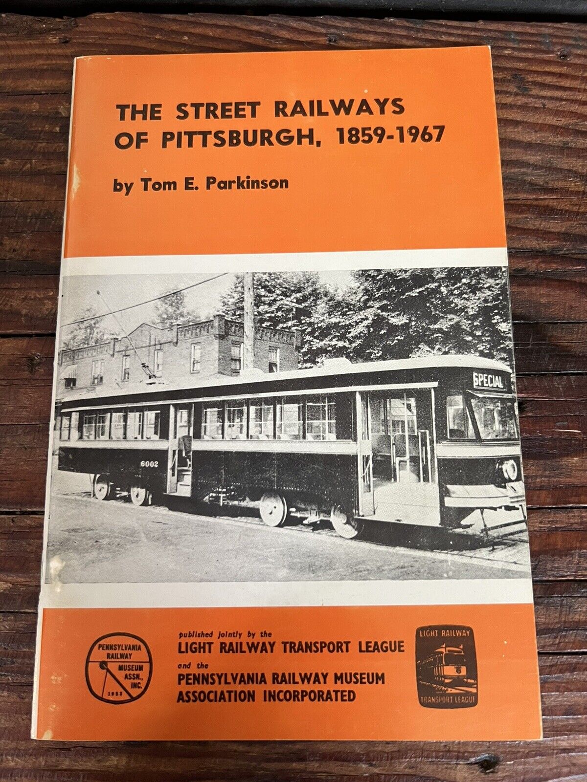 1960’s The Street Railways of Pittsburgh PA Booklet by Parkinson
