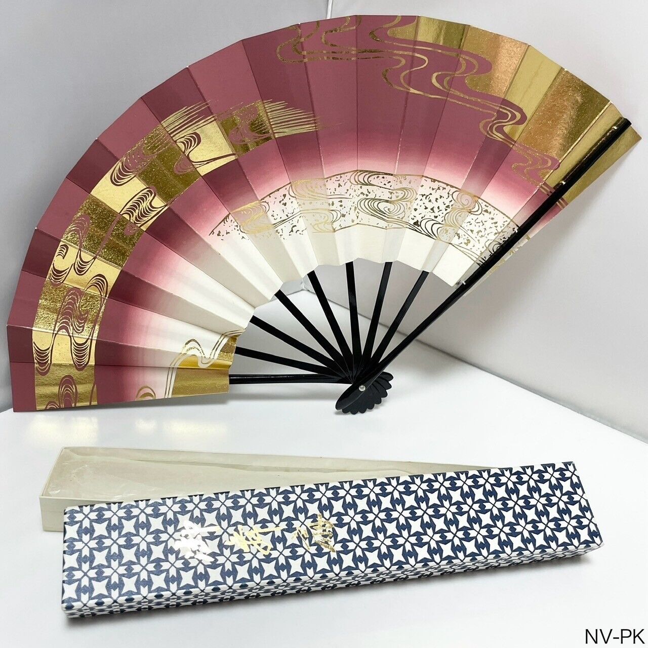 Folding Fan Collection Vintage Japanese Sensu Original Japan Kyoto Tokyo #12