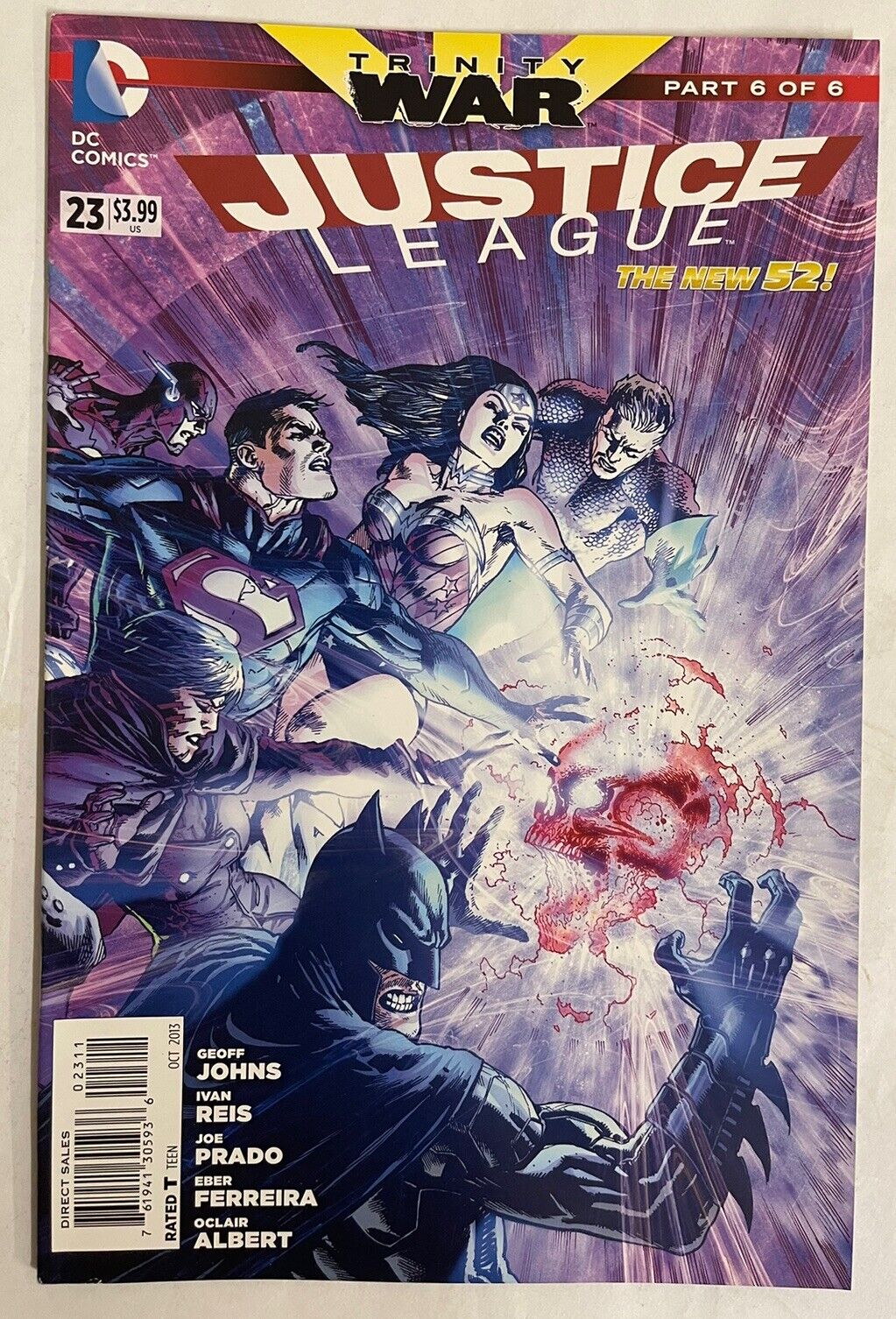 Justice League #23 (2013) VF