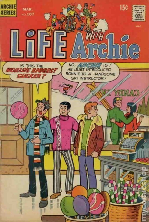 Life with Archie #107 FN 1971 Stock Image
