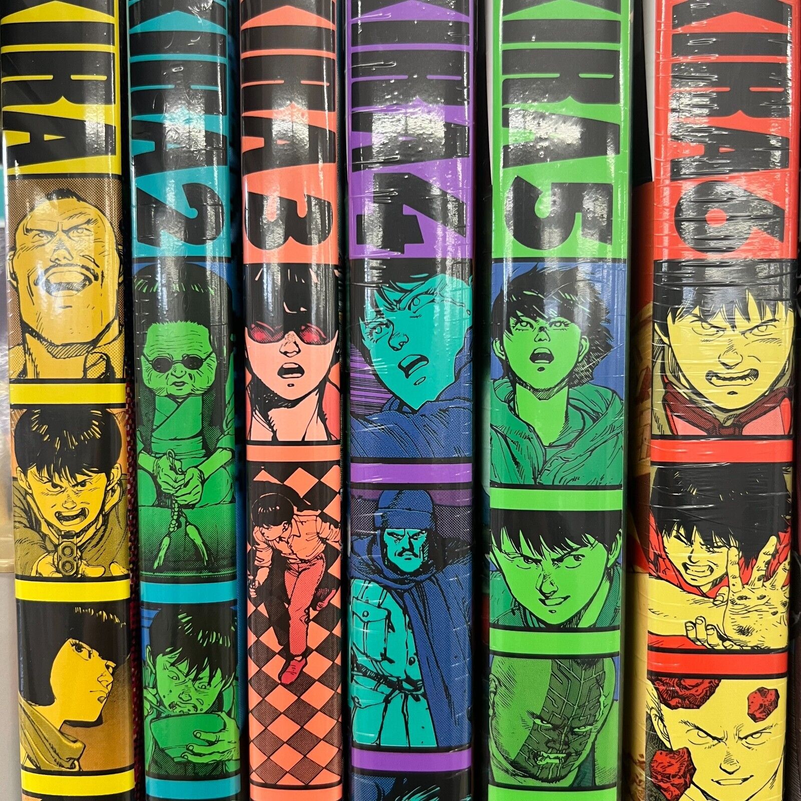 AKIRA Complete Set Vol. 1-6 Manga by Katsuhiro Otomo - Japanese Edition NEW