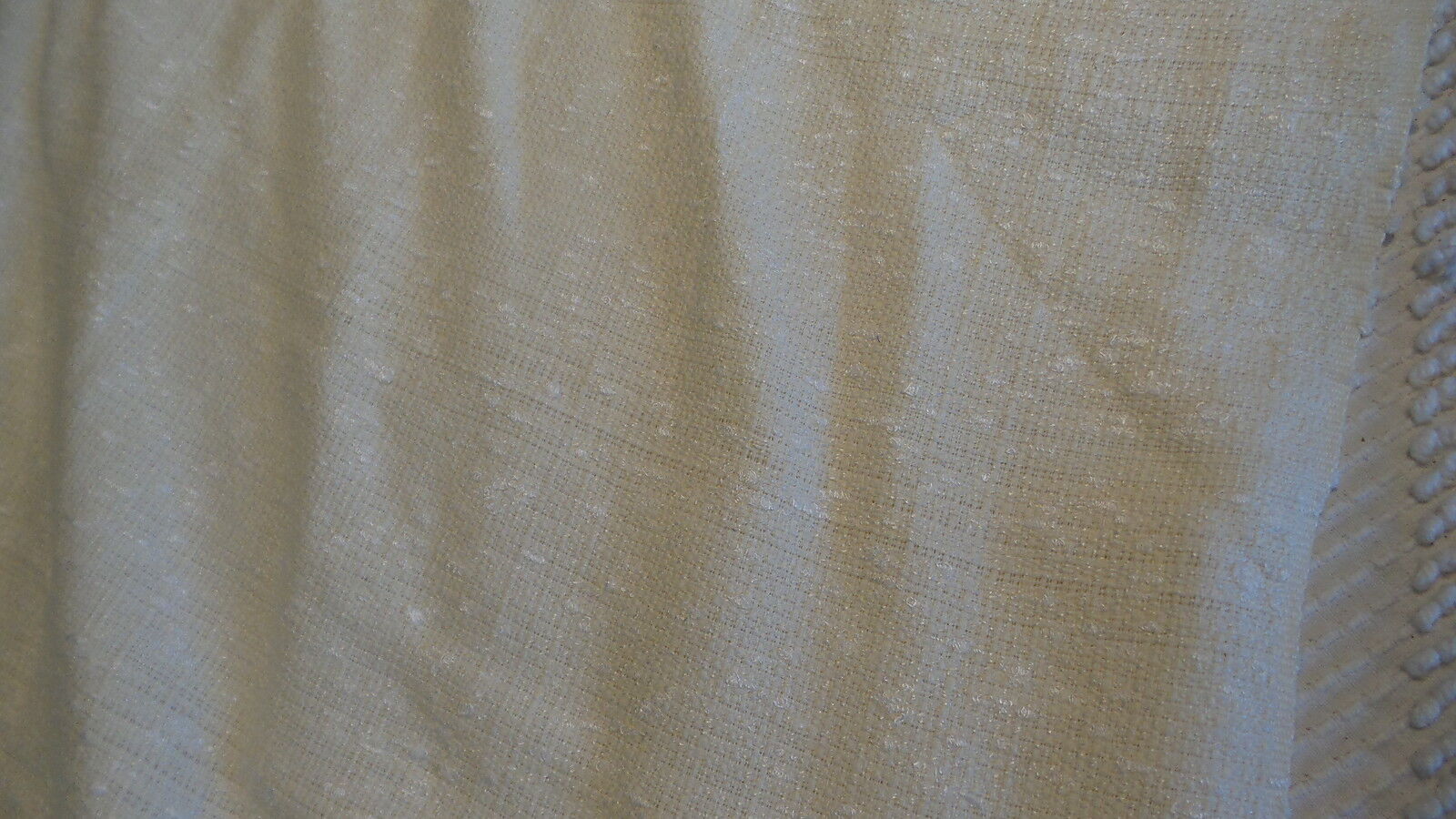 Vintage Cotton Blend Weave Textured FABRIC 4-1/2 Yds/48\