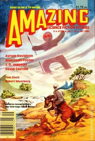 Amazing Stories Pulp Sep 1985 Vol. 59 #3 VG Stock Image Low Grade