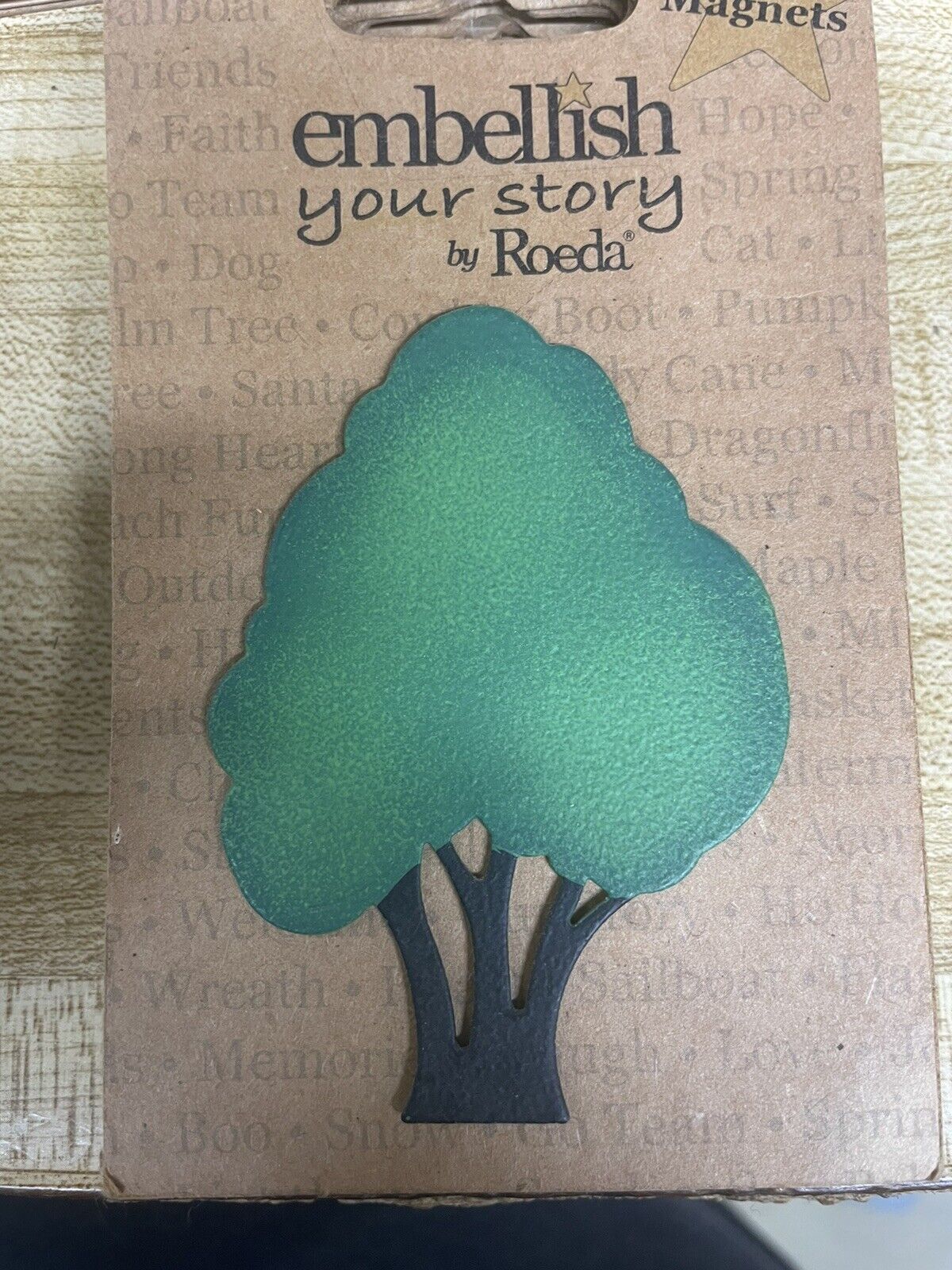 Embellish your story by Roeda Shrub Magnet