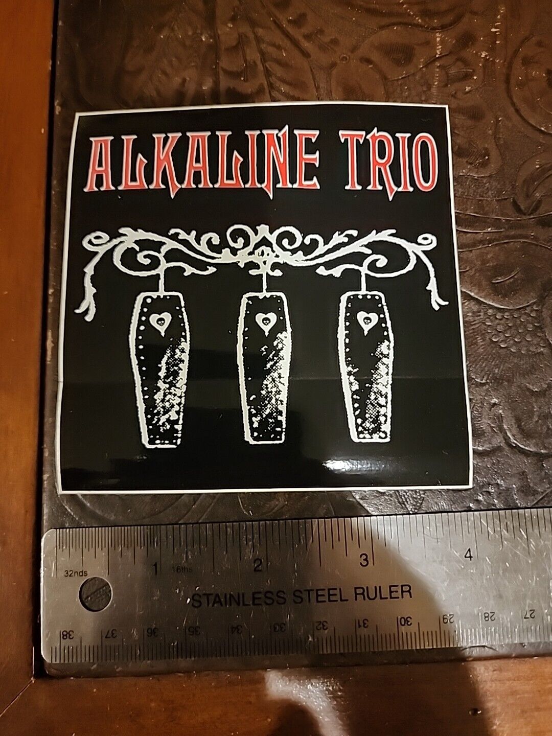 Alkaline Trio Good Mourning Album Release promo STICKER 
