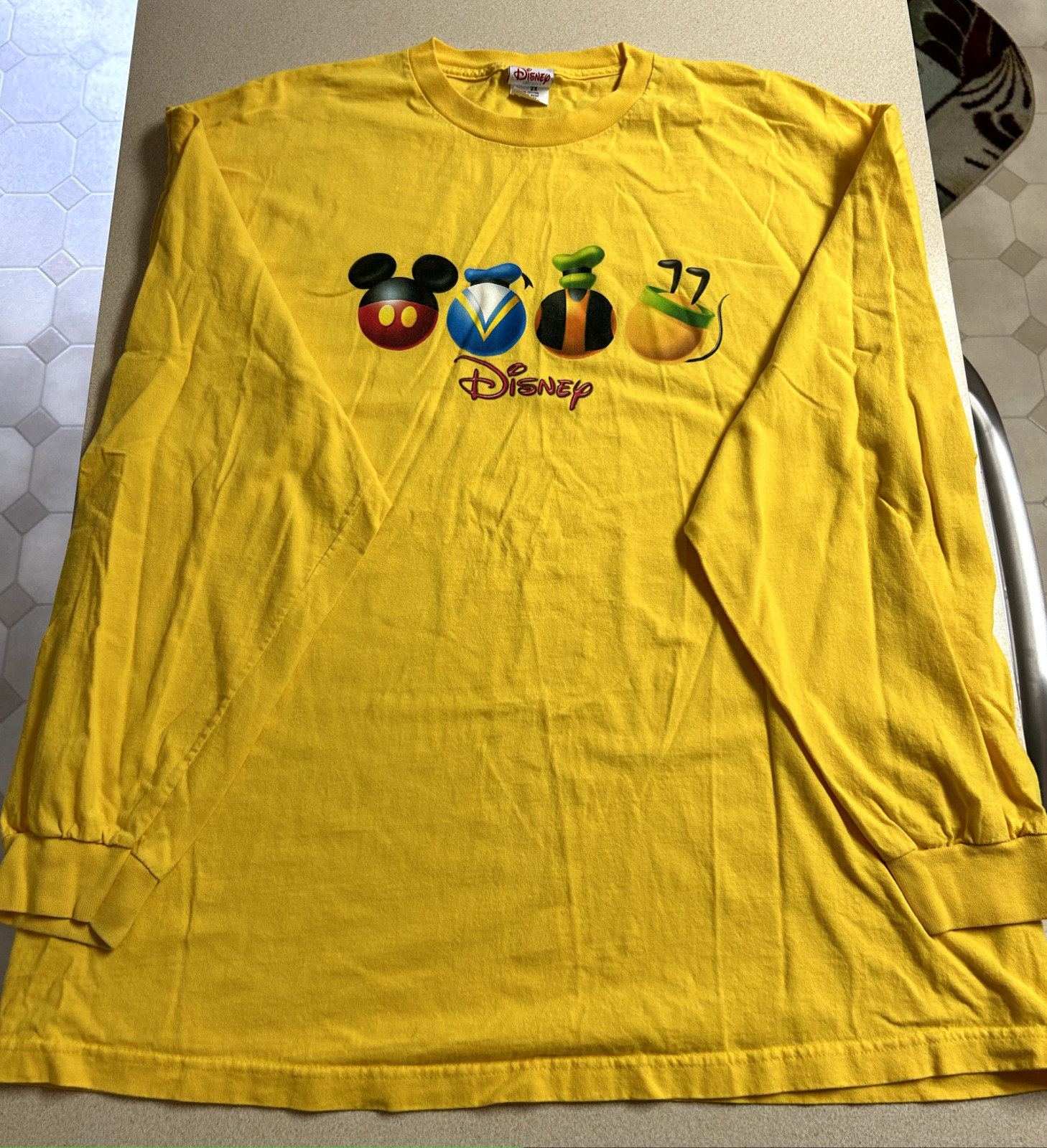 Disney Long Sleeve Shirt size adult 2X