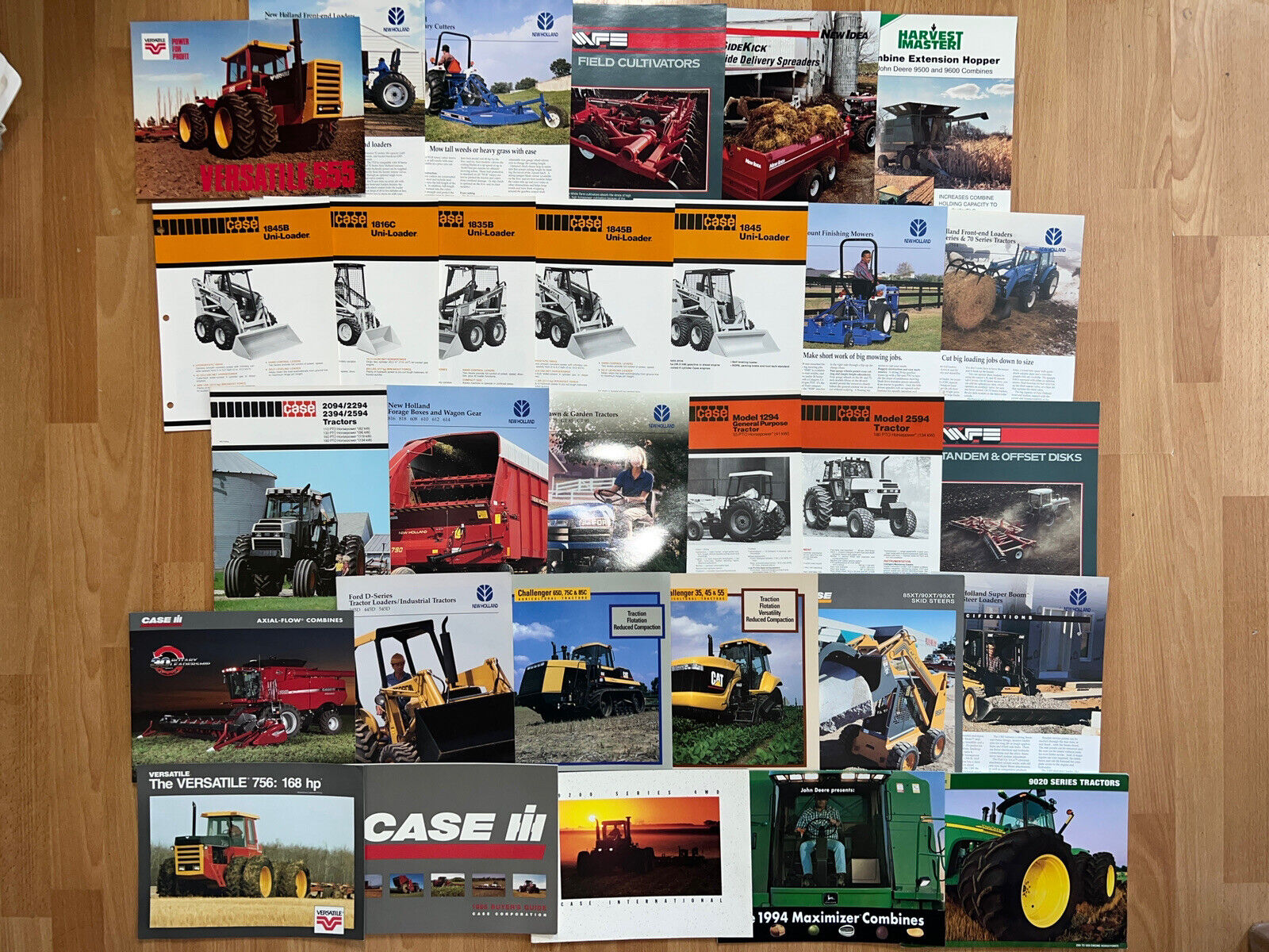 Lot 30 Vintage Tractor combine Equipment  brochures Most Uncirculated