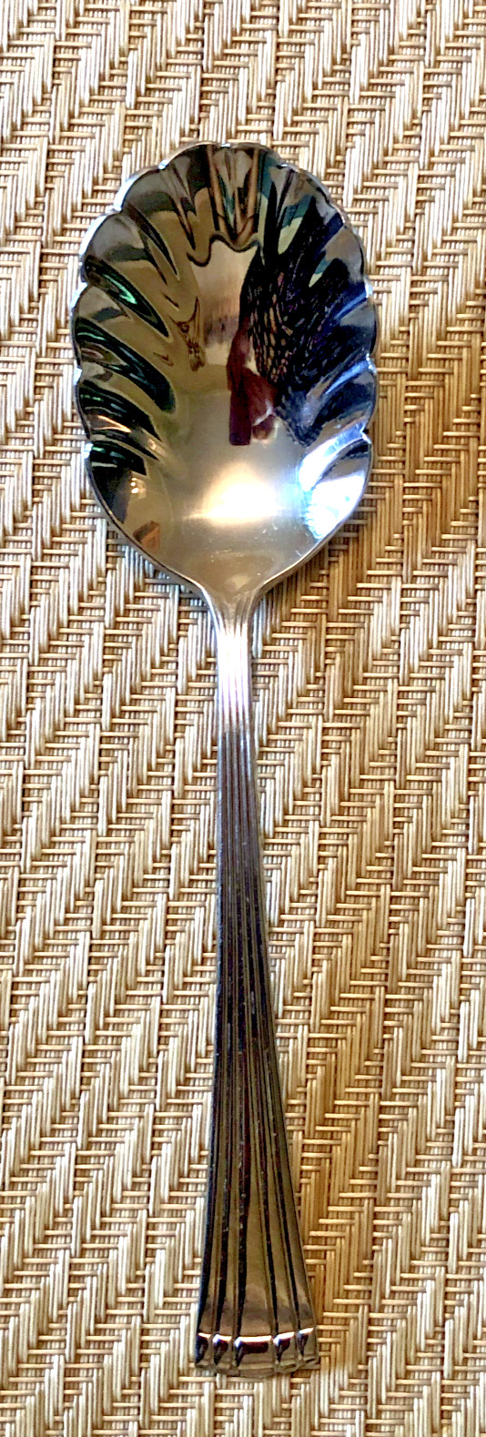 Retired Reed & Barton Westwood  Sugar Shell Spoon 18/8 Stainless