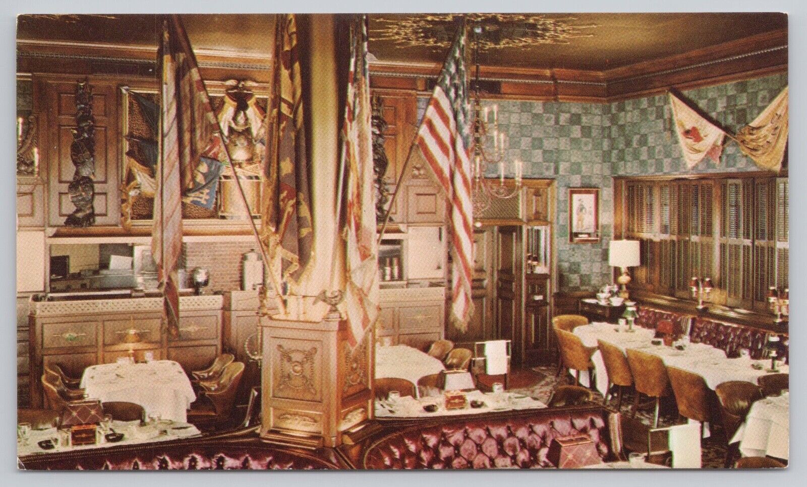Colorado (CO) View Postcard: Palace Arms Dining Room, Brown Palace Hotel, Denver