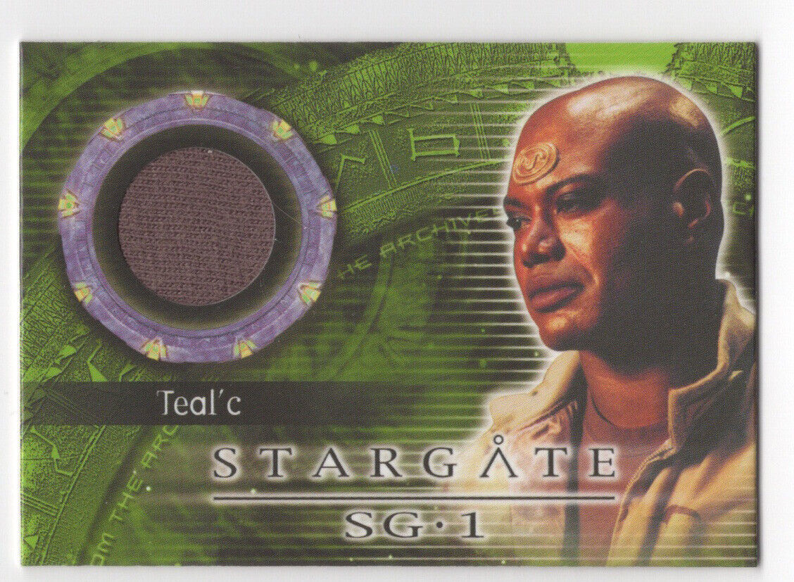 Teal\'c/Christopher Judge Stargate SG1 Season 7 Costume Wardrobe Card C23