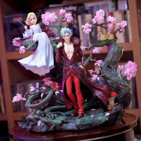 Kitsune The Seven Deadly Sins Ban Resin Model Elaine Statue In Stock 1/6 Scale