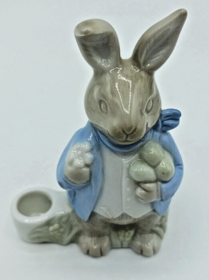 Biedermann Sri Lanka Bunny Rabbit Candle Holder For Easter