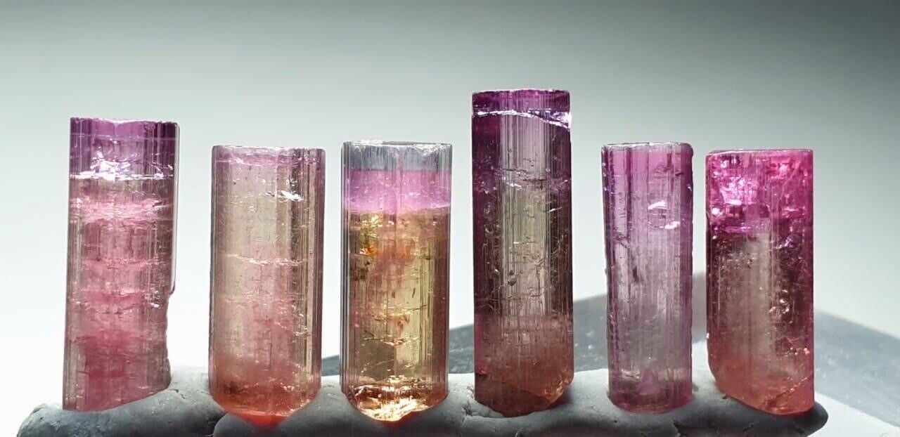 Wow beautiful terminated tourmaline   Bicolor Tourmaline Pinkcap  Crystal