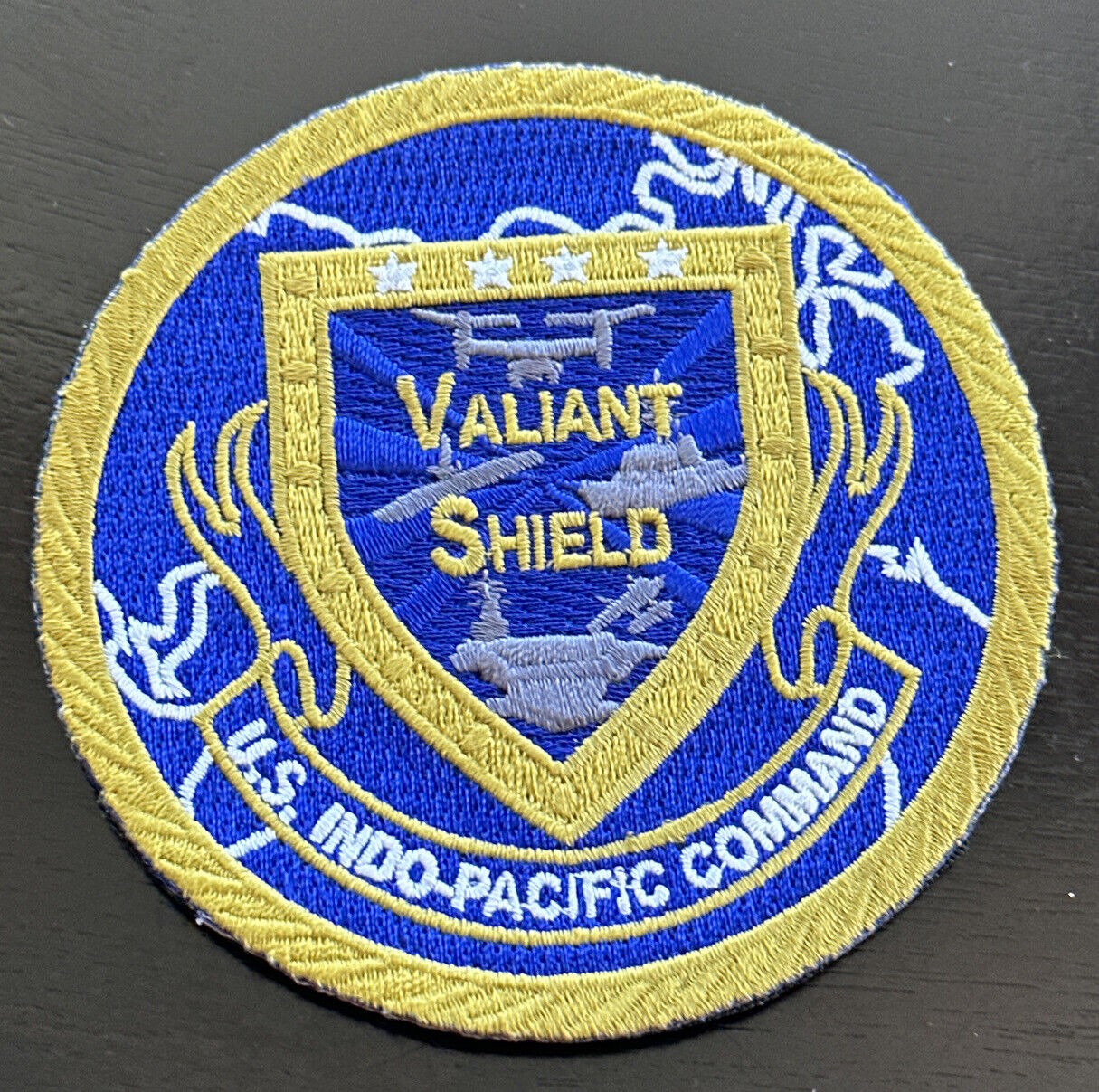 US Navy Surface warfare US INDO-Pacific command USINDOPACOM Valiant Shield Patch