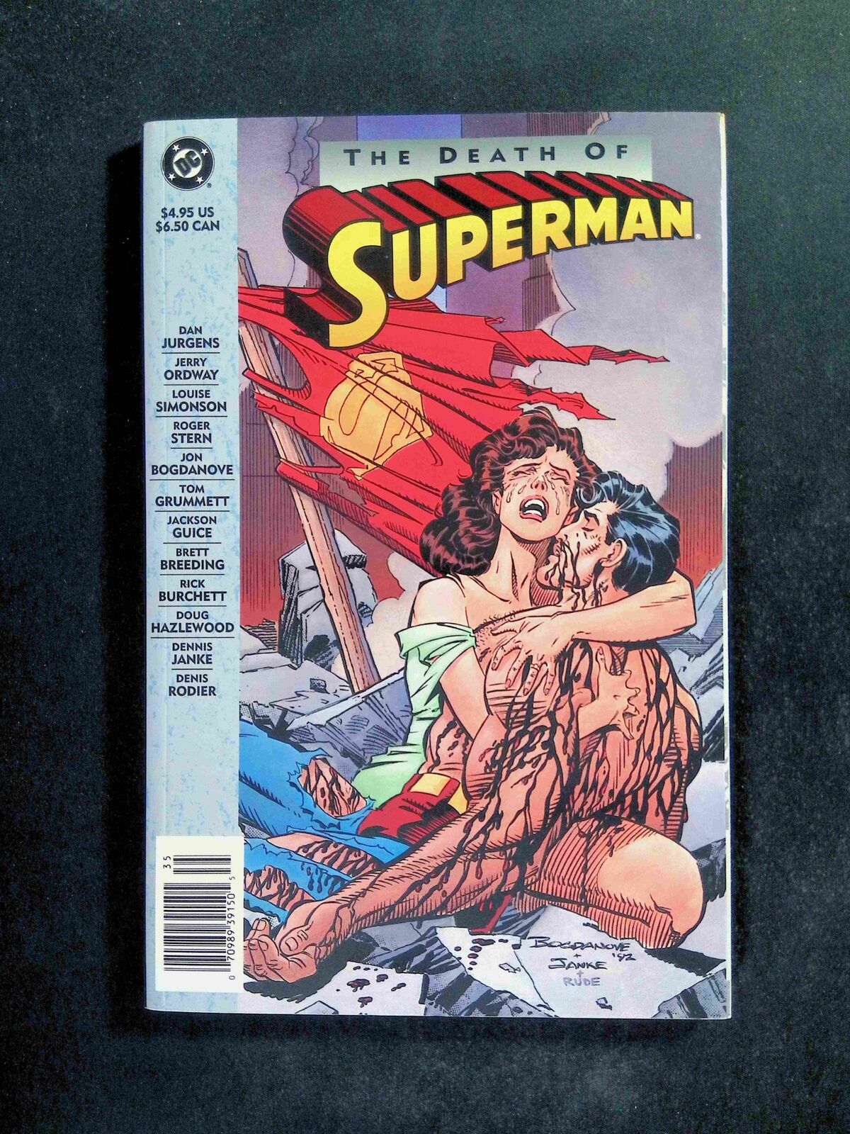 Superman The Death of Superman TPB #1  DC Comics 1993 NM NEWSSTAND