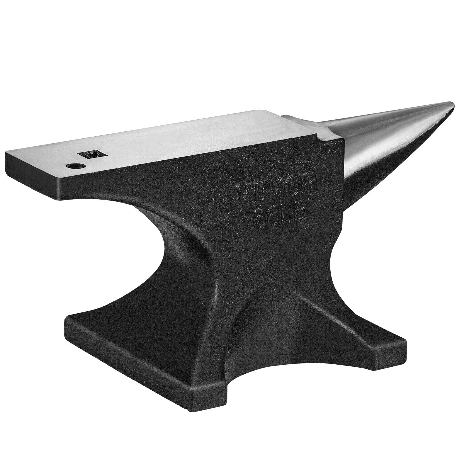 VEVOR Single Horn Anvil Cast Steel Anvil 66 lbs Blacksmith Forging Metalwork