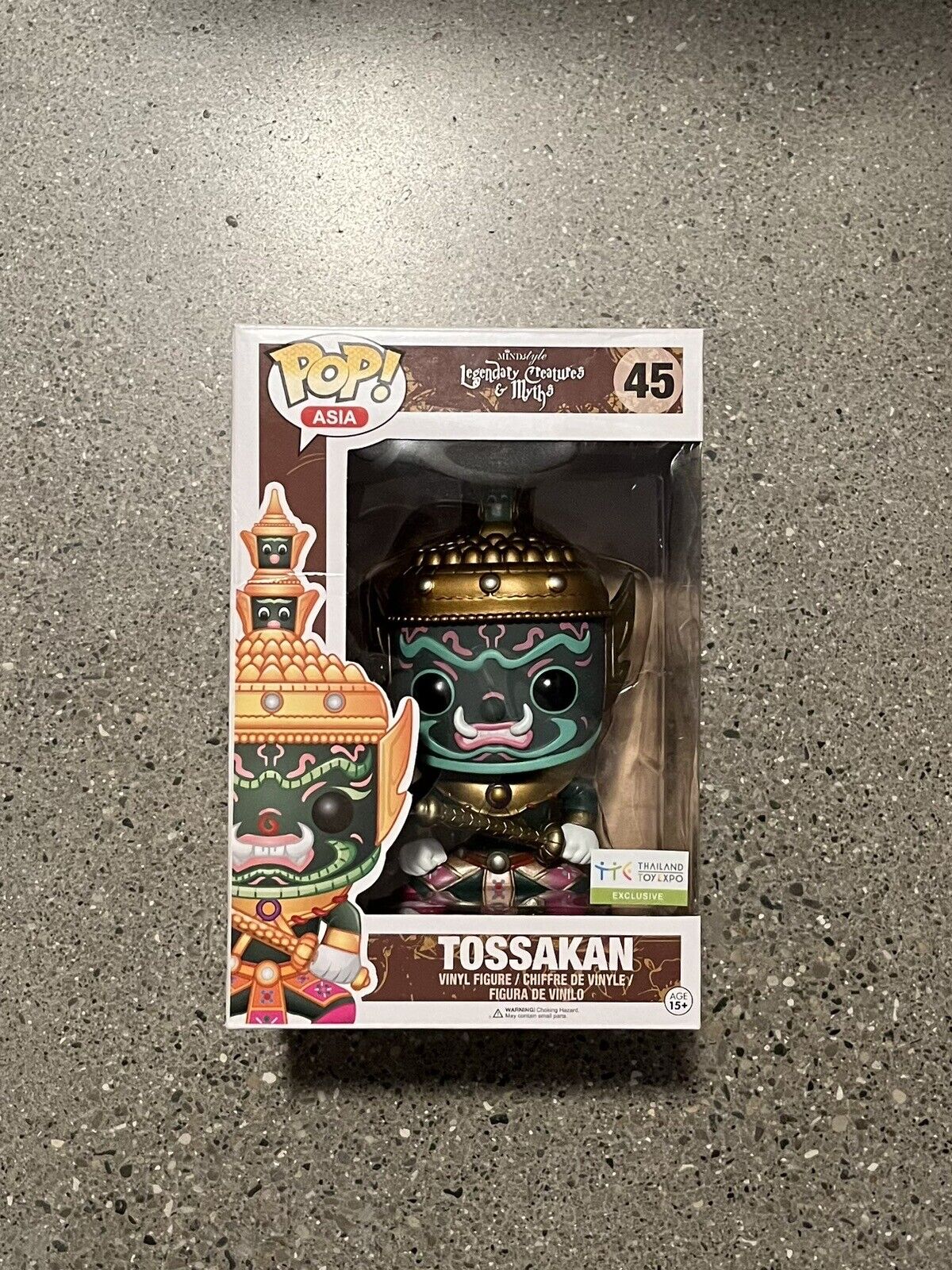 Funko POP Asia Legendary Creatures & Myths GREEN TOSSAKAN - Thailand Toy Expo