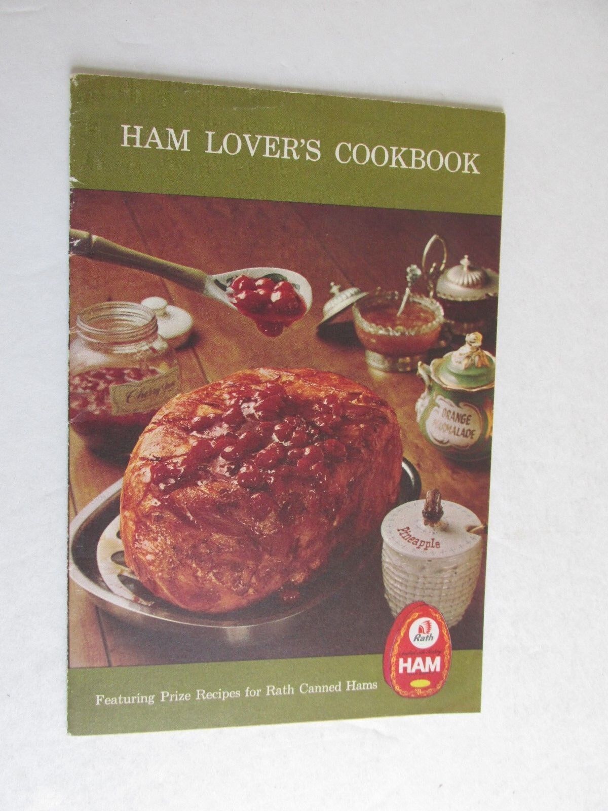 sbc39 Vintage 1950\'s Recipe catalog book Ham Lovers Ruth Canned Ham cookbook