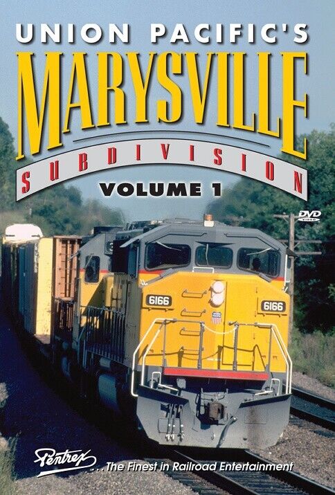 Union Pacific's Marysville Subdivision Volume 1 DVD by Pentrex