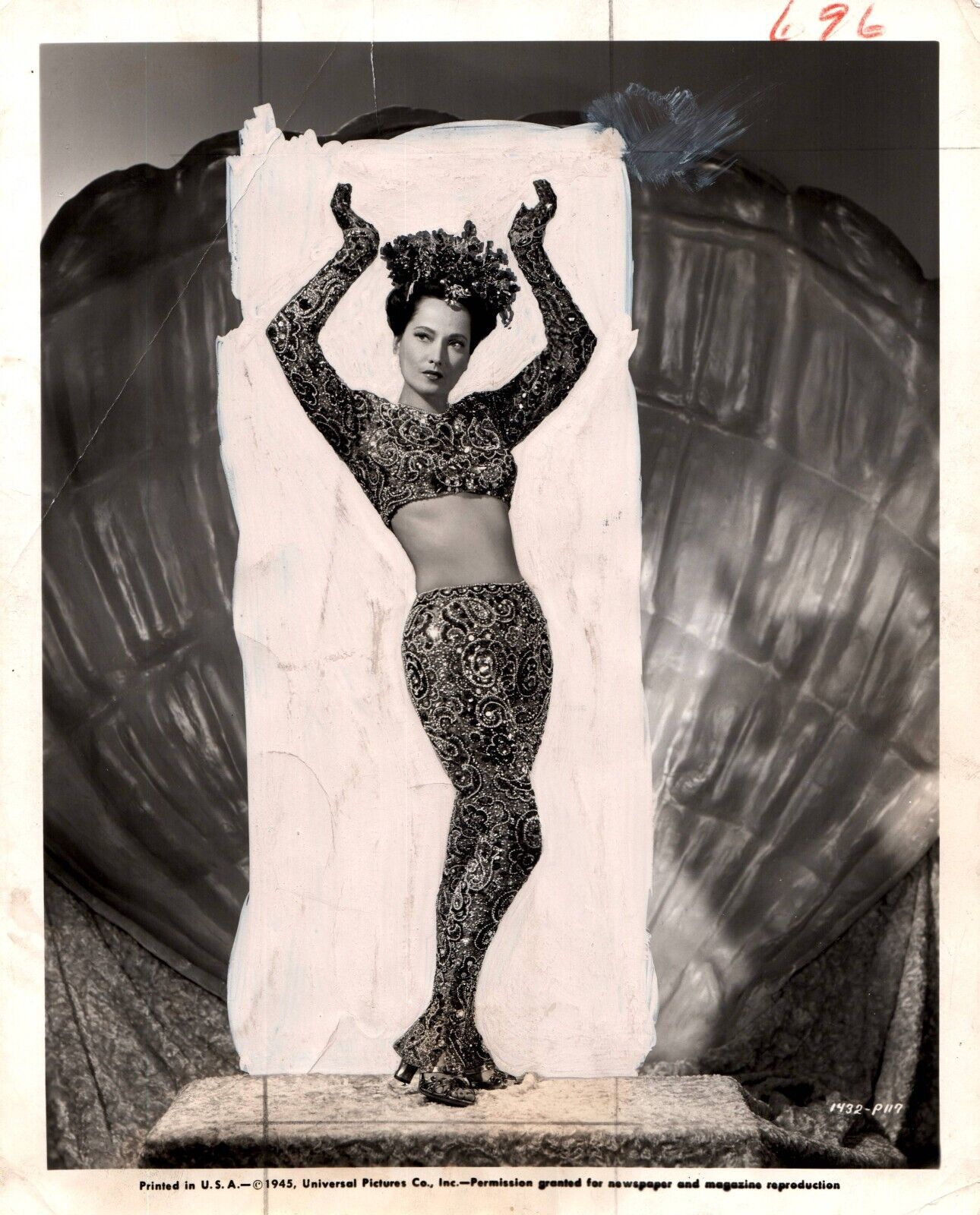 Merle Obreron (1946) ❤ Original Vintage - Hollywood Beauty Exotic Photo K 394