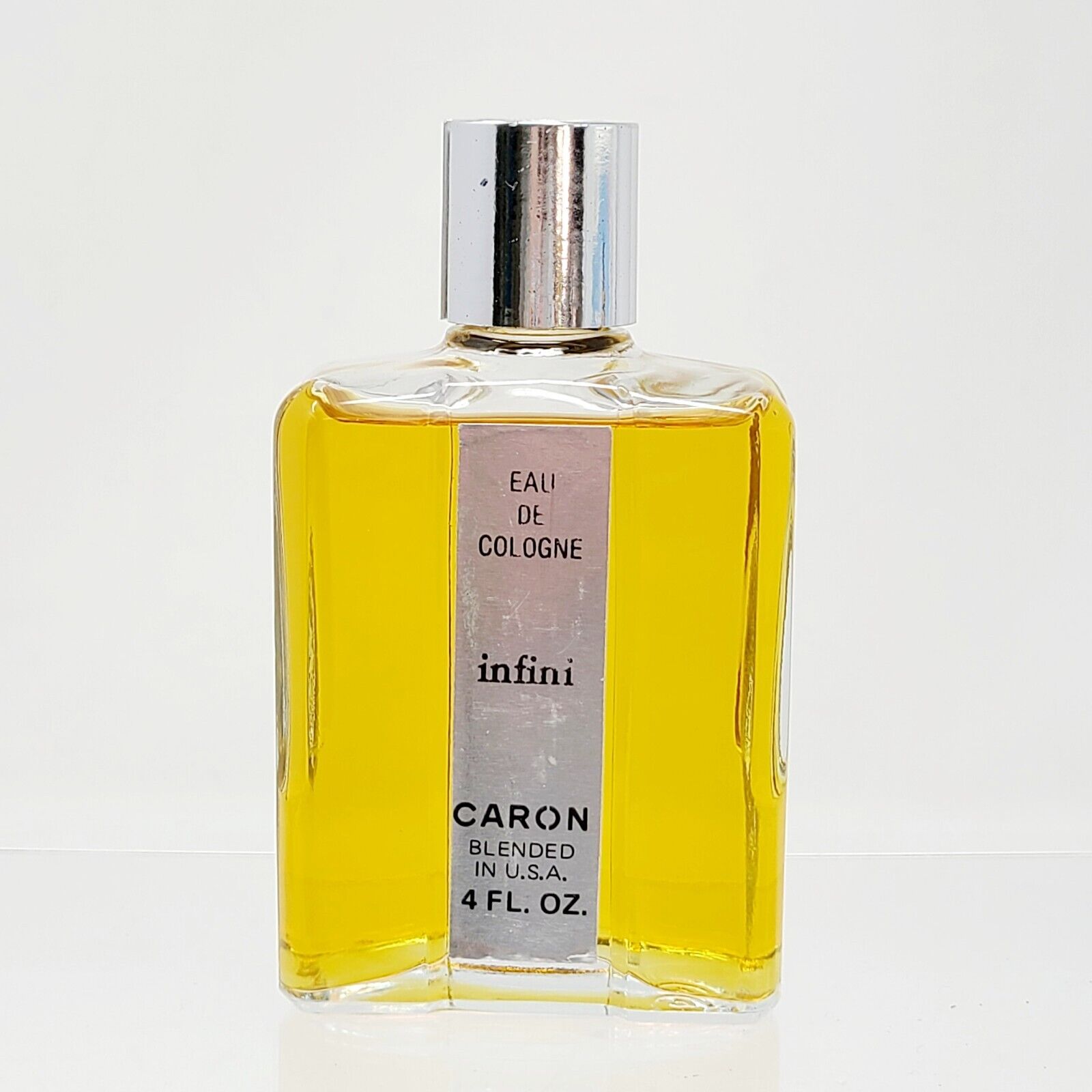 Vintage Caron 'Infini' Eau De Cologne Splash 4 oz 118 ml Blended in USA RARE