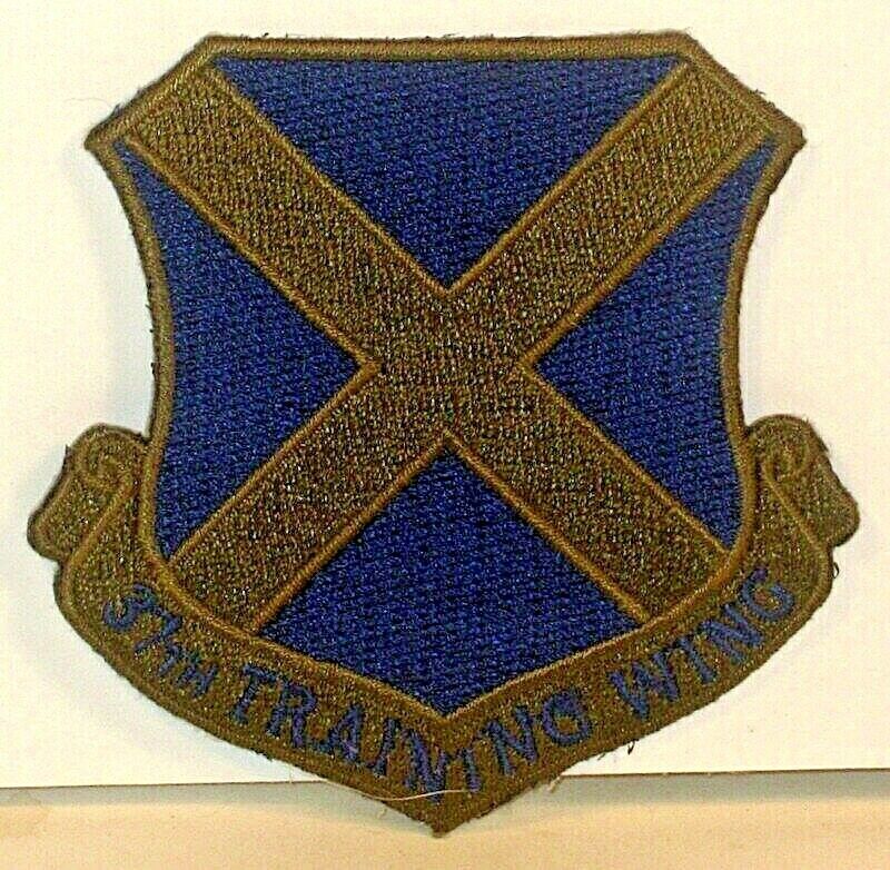 USAF Air Force 37th Training Wing Insignia Badge Subdued Patch